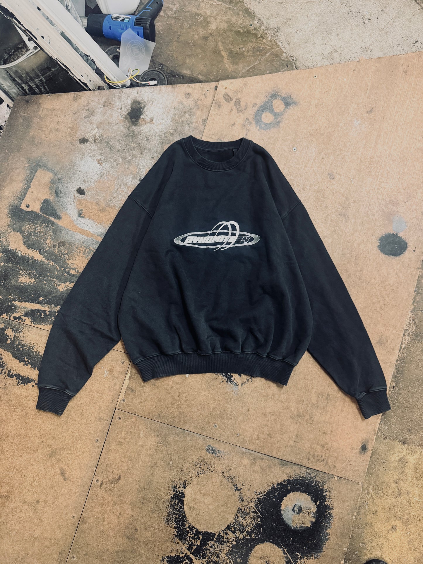 GREY INTERSTELLAR SWEATSHIRT - FADED GREY