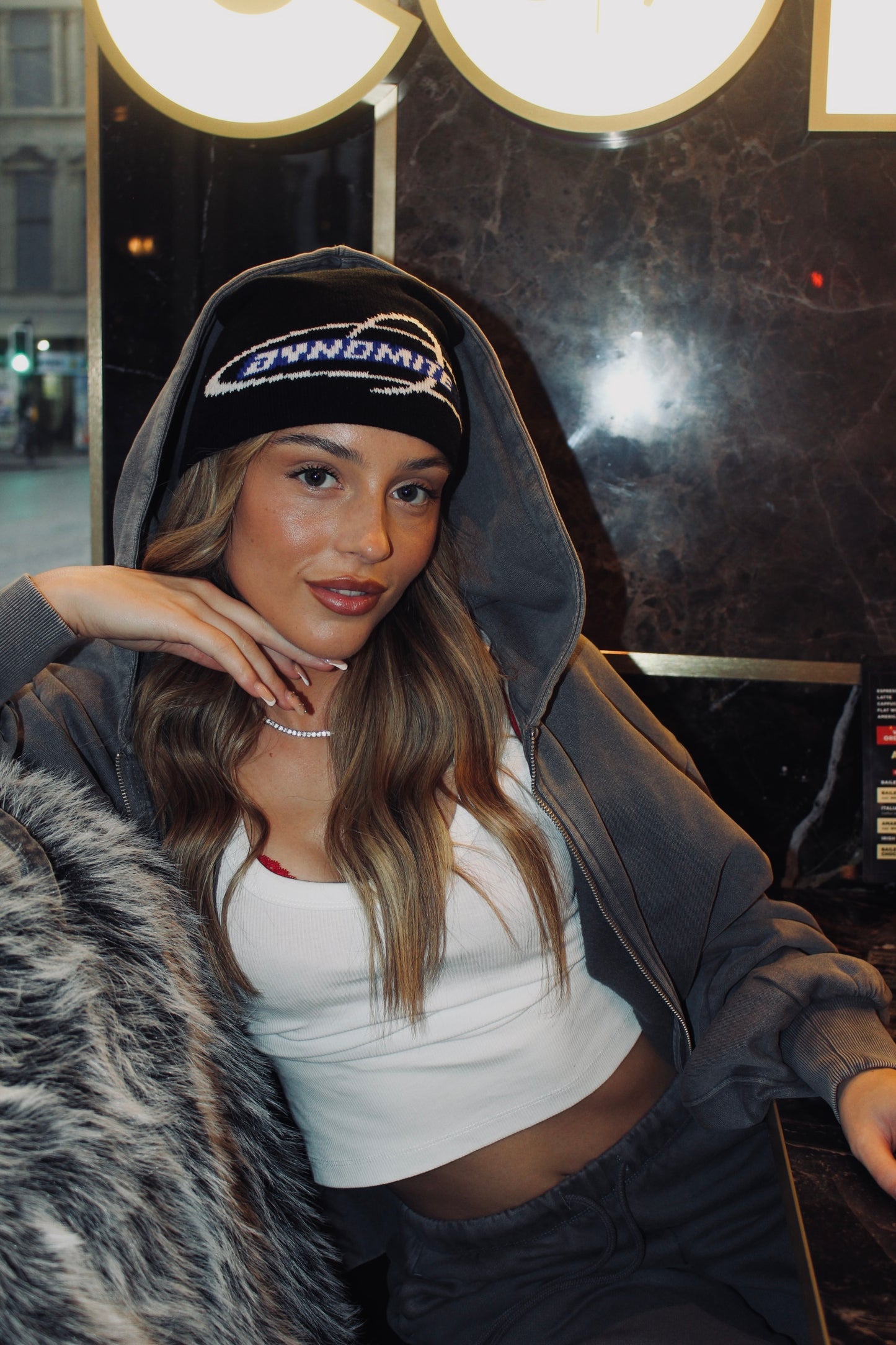 Interstellar Beanie BLK/BLUE