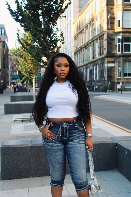 WMNS Baby Tee - Baby Blue