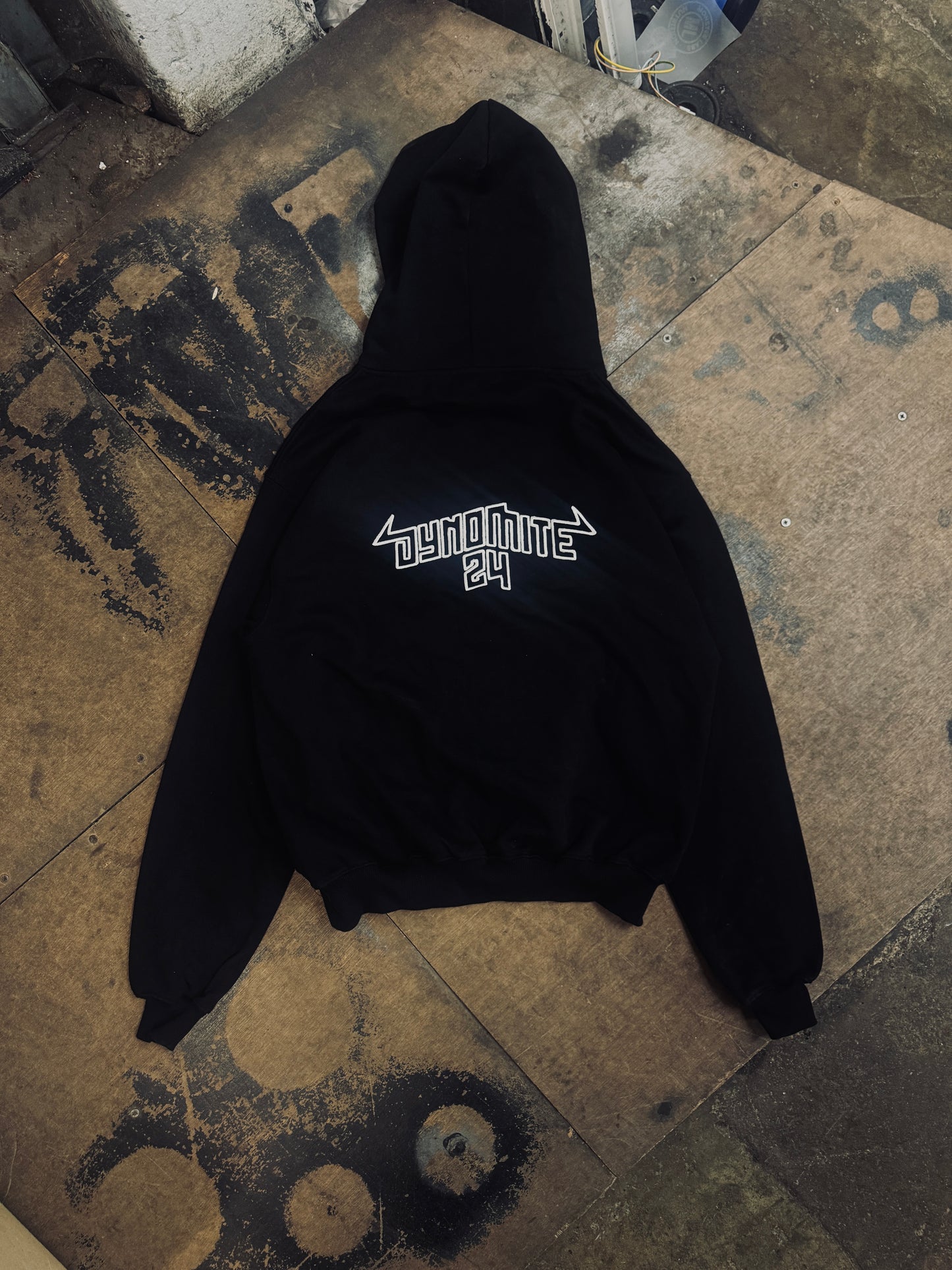 ROCKER HOODIE - BLACK