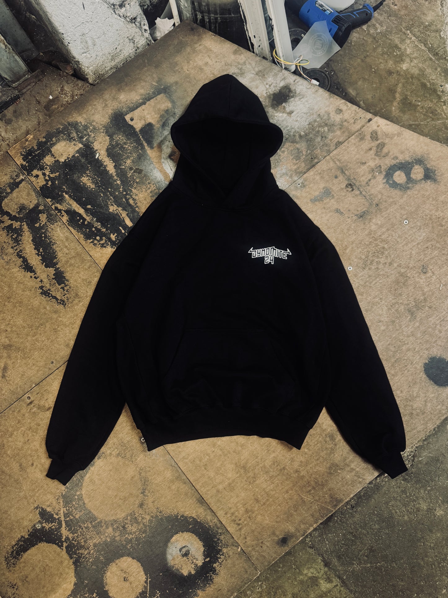 ROCKER HOODIE - BLACK