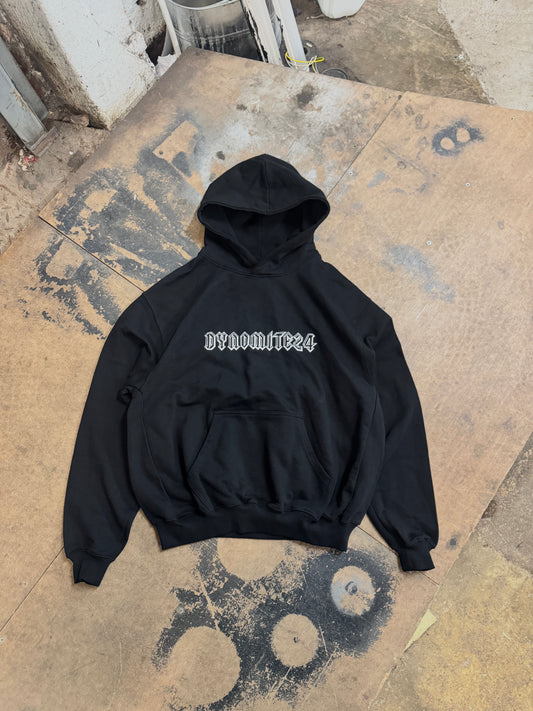 STATEMENT HOODIE - BLACK