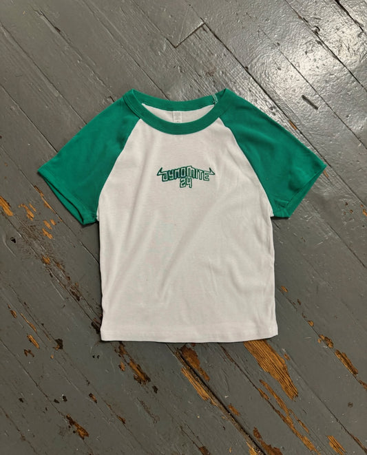 WMNS Baby Tee - Emerald Green