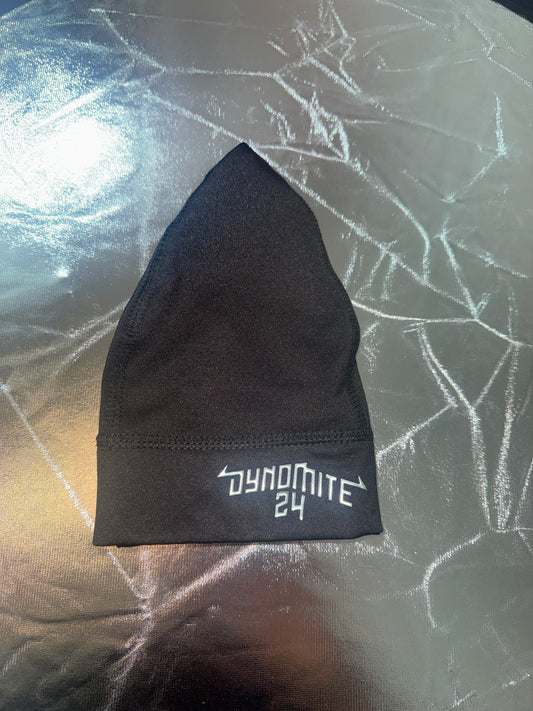 CHROME ROCKER SKULL CAP - BLACK