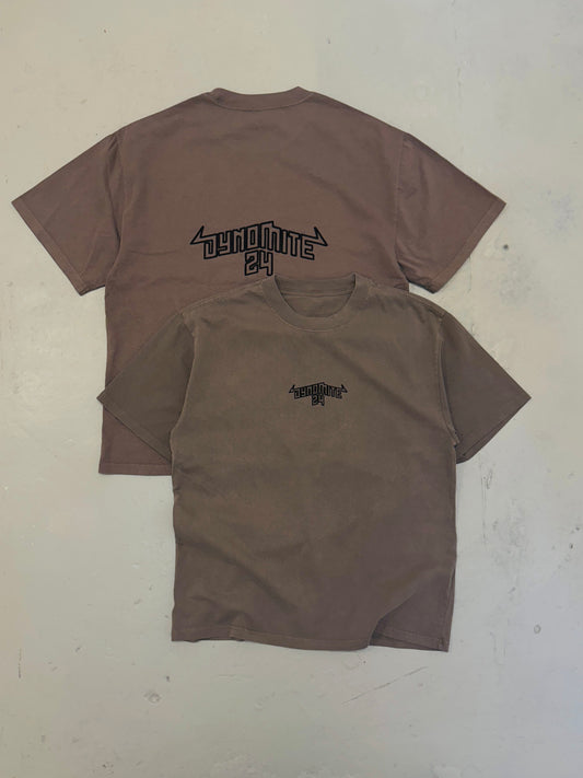 ROCKER - STONE WASHED GREY TEE