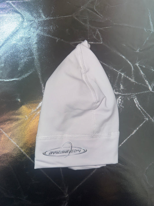 CHROME INTERSTELLAR SKULL CAP - WHITE