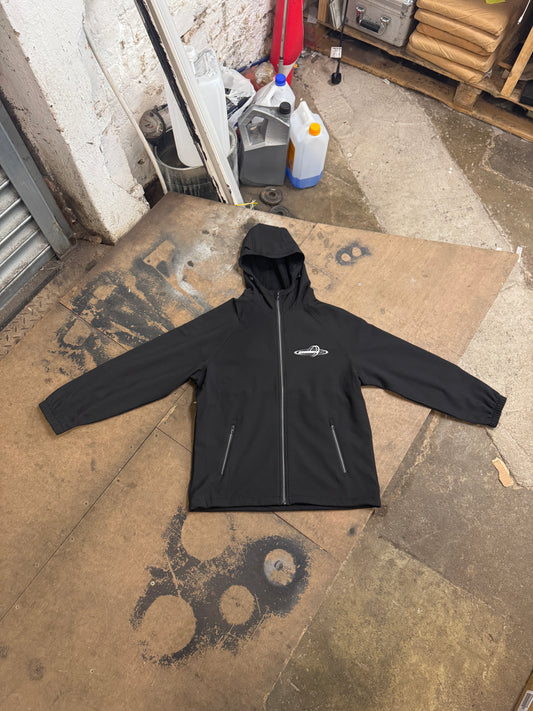 BANCHORY - SHELL WINDBREAKER BLACK
