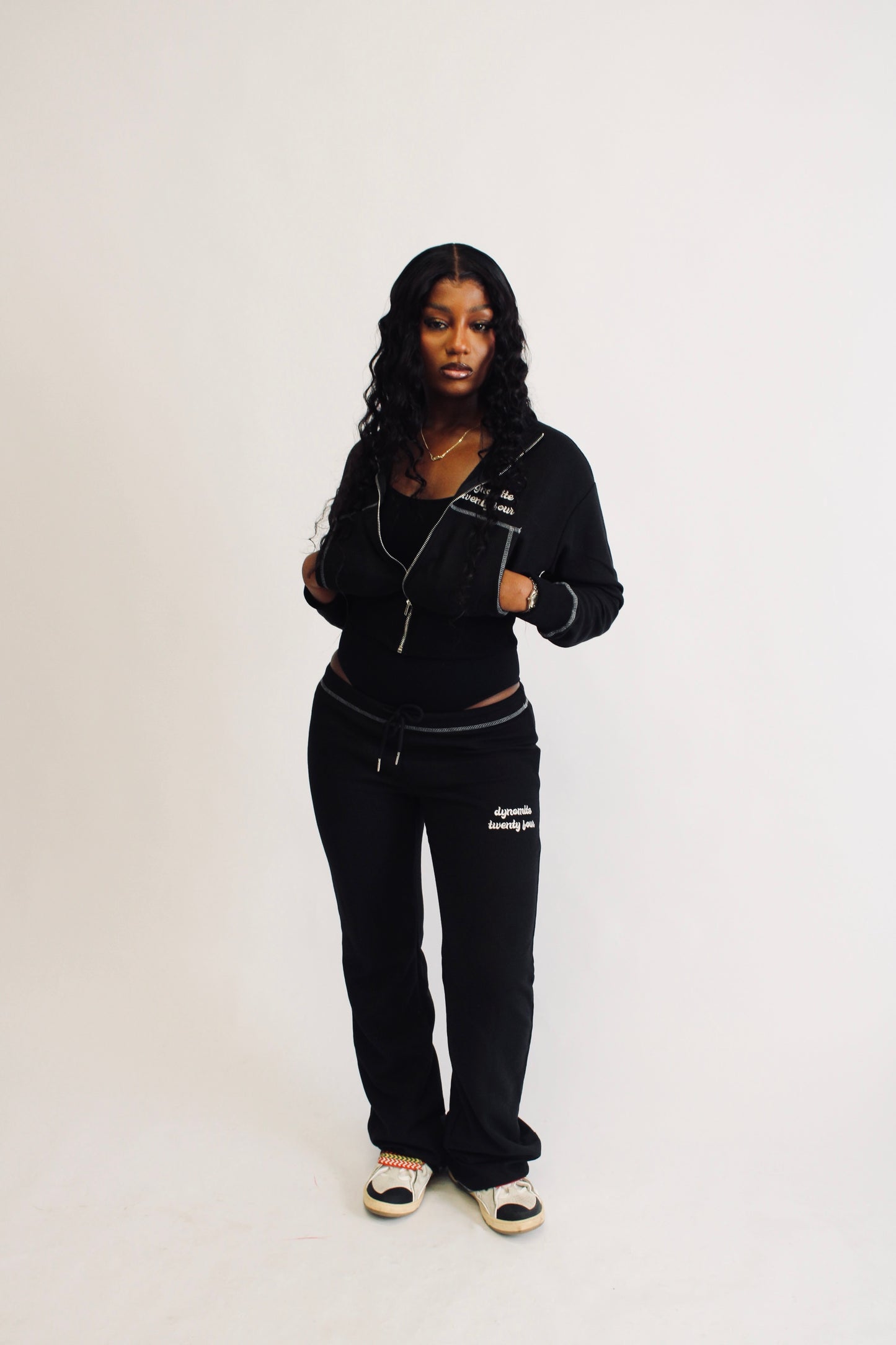 “Espresso” - Waffle knit Set