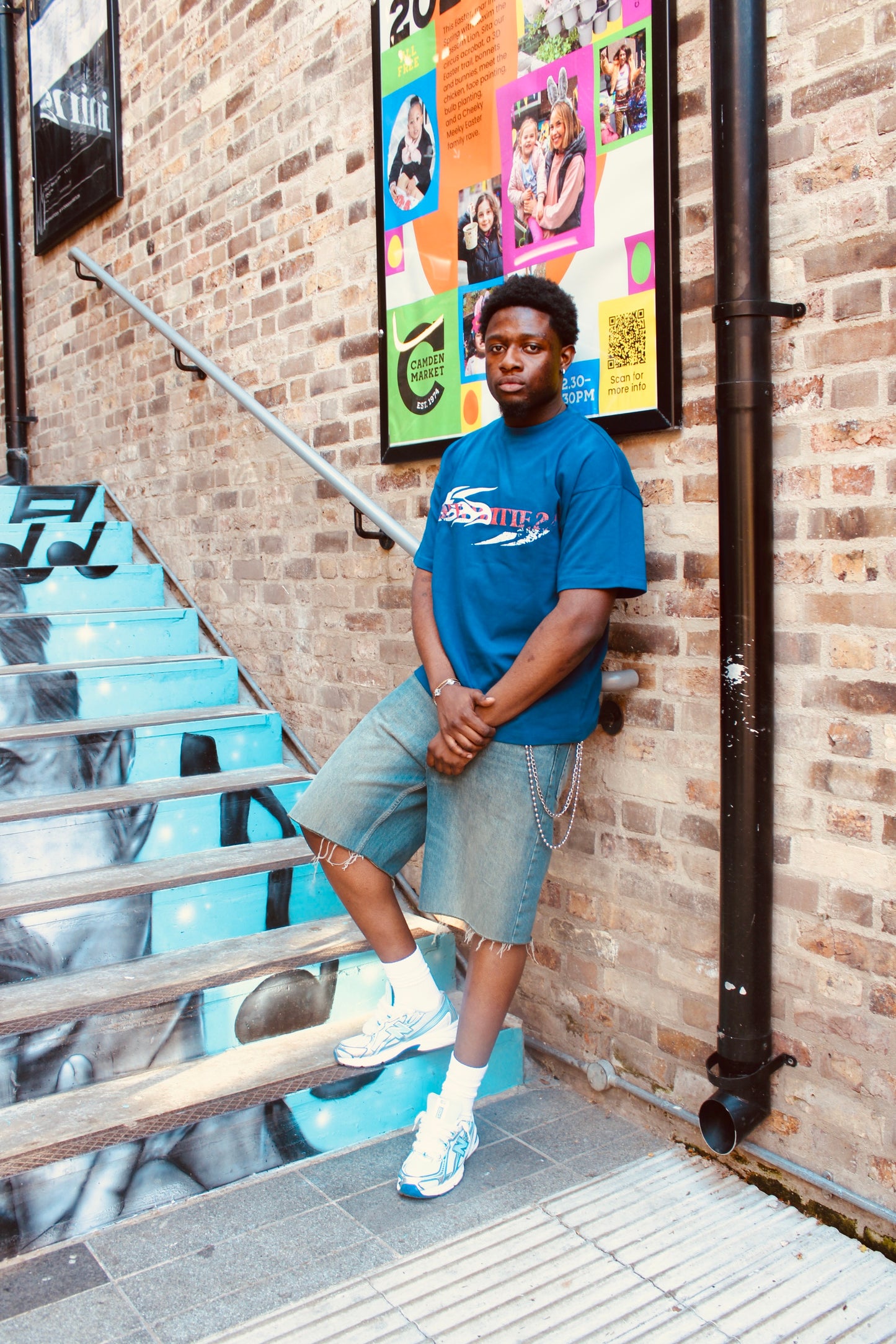 DIRTBIKE TEE - BLUE